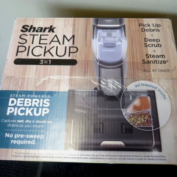 Shark 3-in-1 Steam Mop & Handheld Steamer | Pick-Up & Sanitize | Floor Cleaner | - Picture 6 of 7